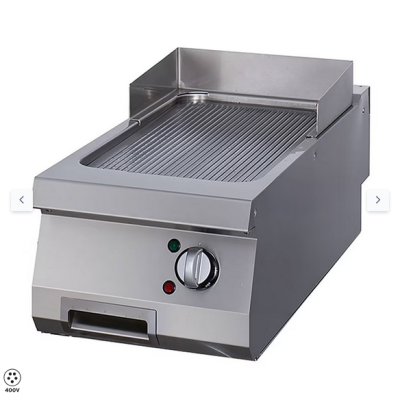  Βαρέως τύπου σχάρα Grooved Chrome - Ηλεκτρική - Μονή μονάδα - 70cm Deep